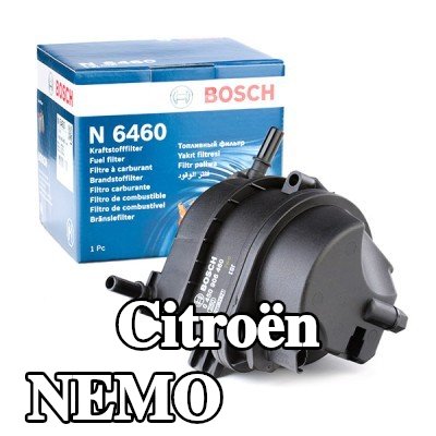 BOSCH مرشح الوقود — 2008 Citroën Nemo