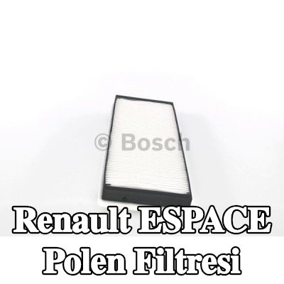 BOSCH Polen filtresi Partikül Filtresi — 2012 Renault Espace