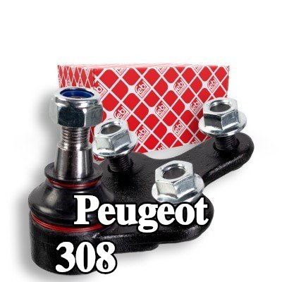 FEBI BILSTEIN مفصل كروي للمحور الأمامي الأيسر, المحور الأمامي الأيمن, السفلي, 16, 5mm — Peugeot 308