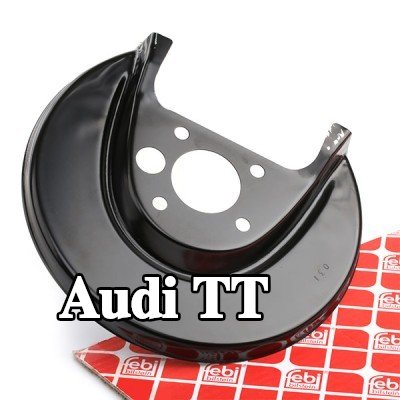 FEBI BILSTEIN لوحة دعم قرص الفرامل للمحور الخلفي الأيمن — 2000 Audi Tt