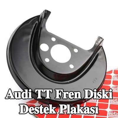FEBI BILSTEIN Fren diski destek plakası Arka Aks Sağ — 2002 Audi Tt