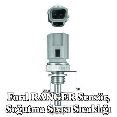 MAHLE Sensör, soğutma suyu sıcaklığı M12x1.5, contalı/sızdırmaz — Ford Ranger