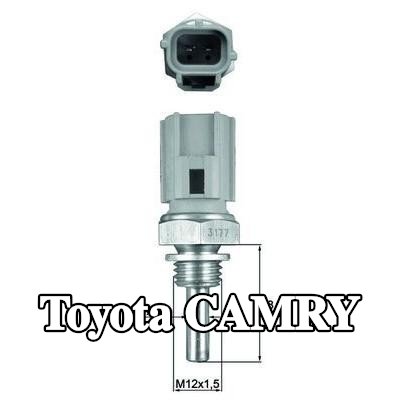 MAHLE مستشعر, درجة حرارة سائل التبريد M12x1.5, مع حشية/مانع تسرب — 1990 Toyota Camry
