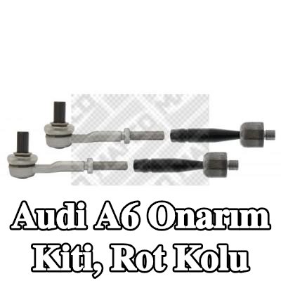 MAPCO Onarım Kiti, bağlantı çubuğu Ön Aks Sol, Ön Aks Sağ, aks mafsalı ile birlikte — Audi A6