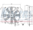 NISSENS Fan, radyatör 281mm, radyatör fanı kapağı olmadan, direnç olmadan, kontrol ünitesi olmadan — 2000 Mercedes-Benz E-Class (6)