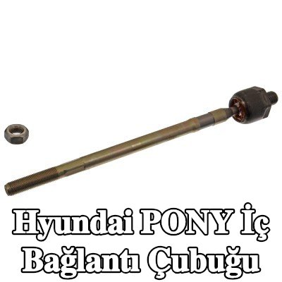 FEBI BILSTEIN İç bağlantı çubuğu Ön Aks Sol, Ön Aks Sağ, Ön aks her iki taraf, 296mm, karşı somunlu — Hyundai Pony