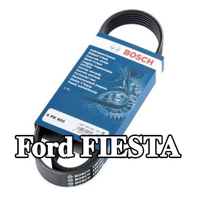 BOSCH حزام سيربنتين 800mm, Number of ribs: 6 — Ford Fiesta