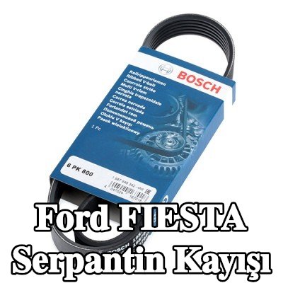 BOSCH Serpantin kayışı 800mm, Number of ribs: 6 — Ford Fiesta