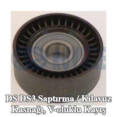 RUVILLE Saptırma / kılavuz kasnağı, V-ribbed belt Ø: 65mm — DS Ds3