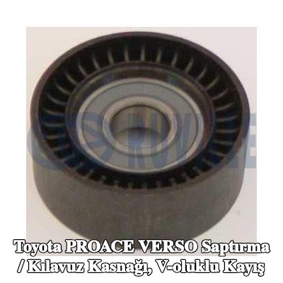RUVILLE Saptırma / kılavuz kasnağı, V-ribbed belt Ø: 65mm — Toyota Proace Verso
