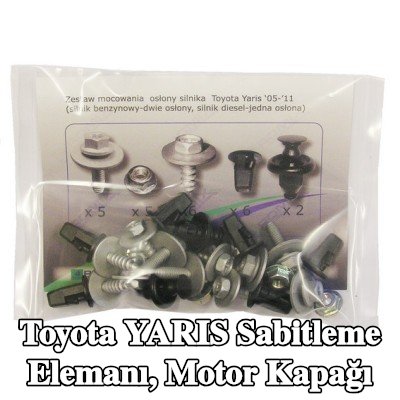 ROMIX Sabitleme Elemanı, motor kapağı — Toyota Yaris