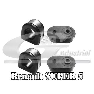 3RG طقم إصلاح وصلة قضيب مانع الانقلاب المحور الأمامي — Renault Super 5