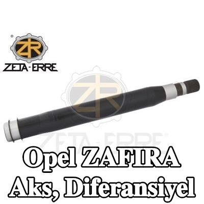 ZETA-ERRE Aks, diferansiyel — 2002 Opel Zafira