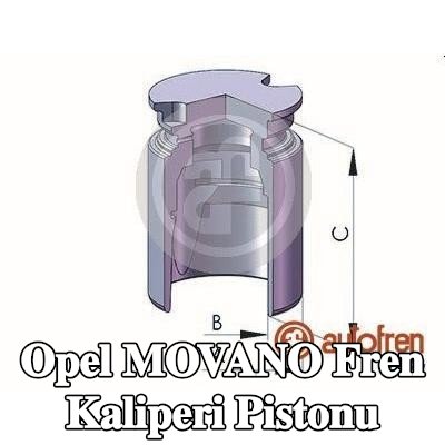 AUTOFREN SEINSA Fren kaliperi pistonu Arka Aks — Opel Movano