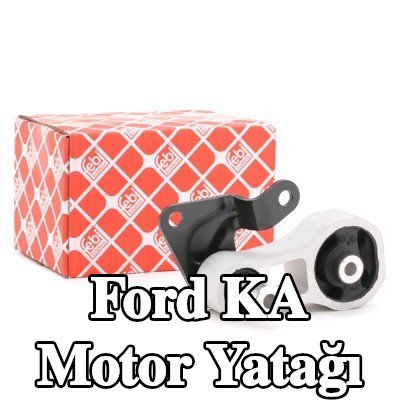 FEBI BILSTEIN Motor yatağı Alt, Arka, Elastomer — Ford Ka