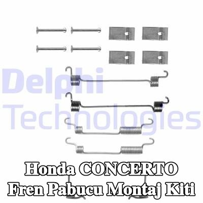 DELPHI Fren pabucu montaj kiti — Honda Concerto