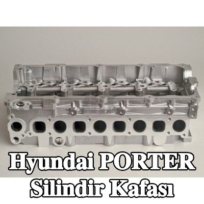 AMC Valf kılavuzları ile silindir kafası, valf yuvaları ile, eksantrik mili (ler), valf yayları olmadan, valfsız — Hyundai Porter