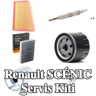 RIDEX Servis kiti — Renault Scénic