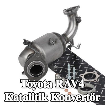 RIDEX Ön katalitik konvertör, montaj parçaları ile — 2012 Toyota Rav4