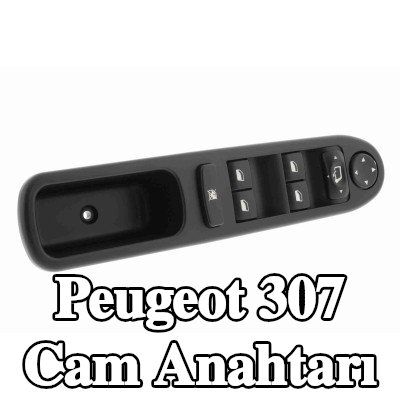 VEMO Sürücü tarafı cam anahtarı, Ön, Orijinal VEMO Kalitesi — Peugeot 307