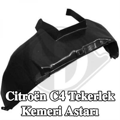 DIEDERICHS Tekerlek kemeri kaplaması Sol Ön — Citroën C4
