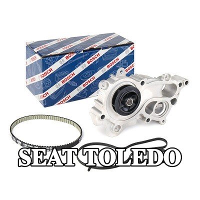 BOSCH مجموعة مضخة المياه وحزام التوقيت عدد الأسنان: 87, Width: 10mm — SEAT Toledo