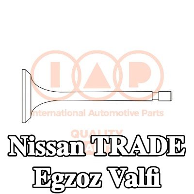 IAP QUALITY PARTS Egzoz valfi — 2000 Nissan Trade
