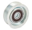 CAFFARO Saptırma / kılavuz kasnağı, V-ribbed belt Outer Diameter: 80mm — 2012 Toyota Aygo (2)