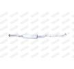 WALKER Orta susturucu 1720mm, montaj parçaları olmadan — Mitsubishi Carisma (1)