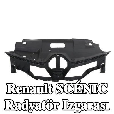 BLIC Radyatör ızgarası, orta, siyah — Renault Scénic