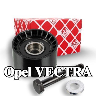 FEBI BILSTEIN بكرة انحراف حزام التوقيت مع مواد التثبيت/التركيب — Opel Vectra