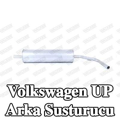 WALKER Arka susturucu 1120mm, montaj parçaları olmadan — Volkswagen Up