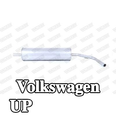 WALKER كاتم الصوت الخلفي 1120mm, بدون قطع التثبيت — Volkswagen Up