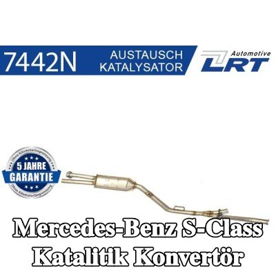 LRT Montaj parçaları ile katalitik konvertör — 1995 Mercedes-Benz S-Class