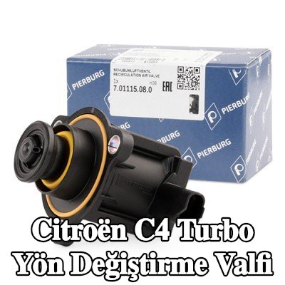 PIERBURG Turbo yön değiştirme valfi — Citroën C4
