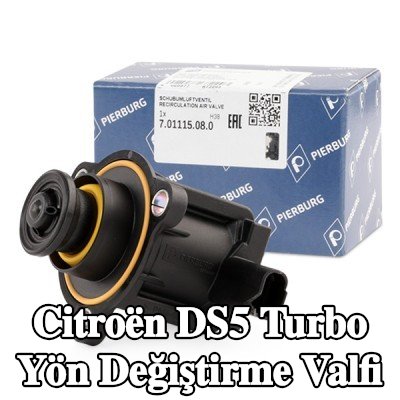 PIERBURG Turbo yön değiştirme valfi — Citroën Ds5