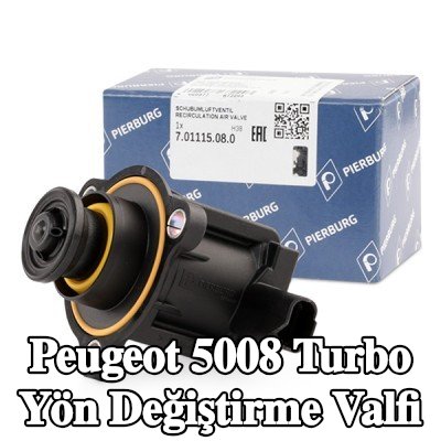 PIERBURG Turbo yön değiştirme valfi — Peugeot 5008