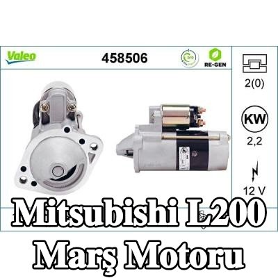 VALEO Marş motoru YENİLENMİŞ PREMIUM, 2, 2kW — Mitsubishi L200