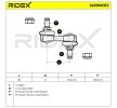 RIDEX Ön aks her iki taraf için stabilizatör kolu, dış, 55mm — Mitsubishi Delica / Space Gear (6)