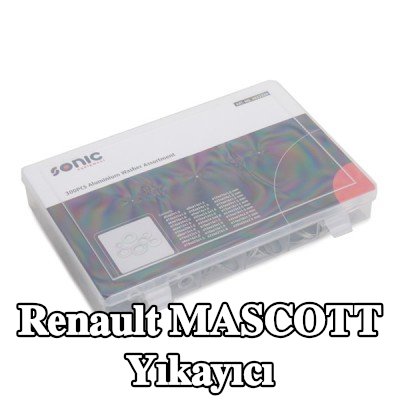SONIC Yıkayıcı — Renault Mascott