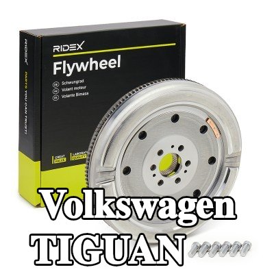 RIDEX حذافة مزودة بمسامير تثبيت, بدون محمل توجيهي — 2008 Volkswagen Tiguan