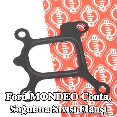 ELRING Conta, soğutma suyu flanşı Silindir Kafası, şanzıman tarafı — Ford Mondeo
