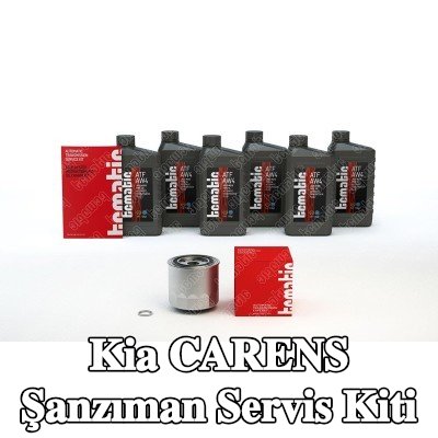 TCMATIC Şanzıman servis kiti Yağ Değişimi (boşaltma yoluyla), aksesuarlarla, standart yağ değişimi için yağ miktarı ile — Kia Carens