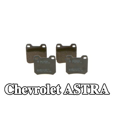 BOSCH مجموعة وسادات الفرامل 14, 5mm — 1998 Chevrolet Astra