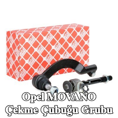 FEBI BILSTEIN Rot kolu grubu Ön Aks Sağ, sabitleme/montaj malzemesi ile — Opel Movano