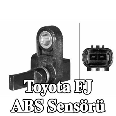 HELLA ABS sensörü Sol, Arka Aks Sol, Arka Aks, conta halkası ile — Toyota Fj