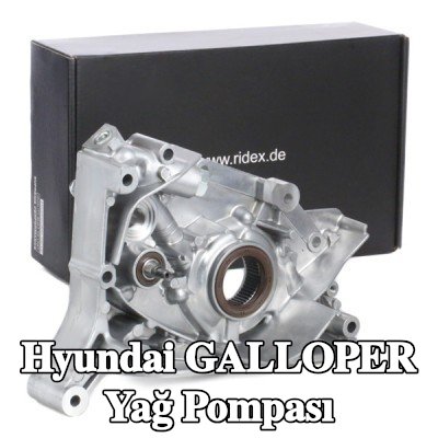 RIDEX Yağ Pompası — Hyundai Galloper