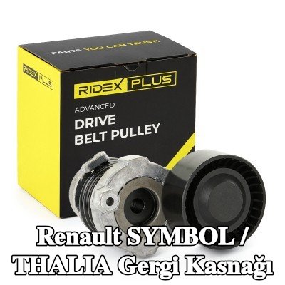 RIDEX PLUS Gergi kasnağı Dış Çap: 65, 00mm — Renault Symbol / Thalia