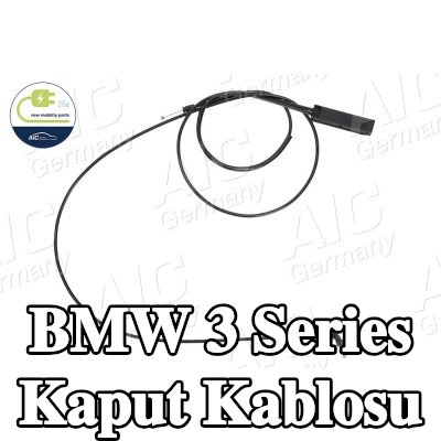 AIC Kaput Kablosu Motor Bölmesi, Ön — BMW 3 Series