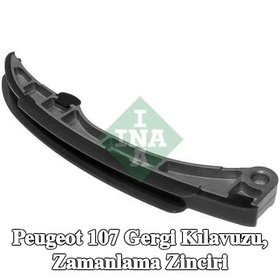 INA Gergi Kılavuzu, zamanlama zinciri — Peugeot 107